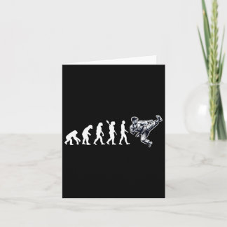 Cartão Engraçado Karate Evolution Artes Marciais Lover Ka