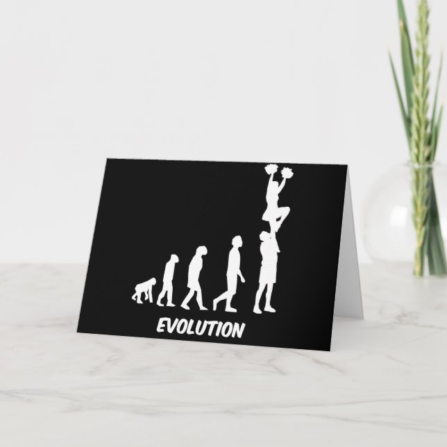 Cartão Engraçado líder de torcida (Frente)