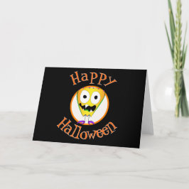 Cartão Engraçado, Monstro, Halloween