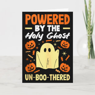 Cartão Engraçado Não Há Fantasma Como O Sagrado Halloween