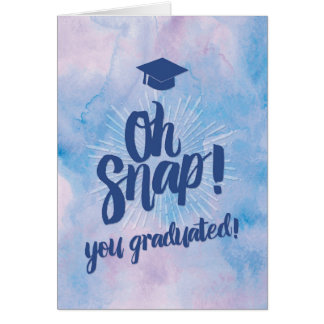 Cartão Engraçado Oh Engraçado Você Graduou Parabéns