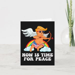 Cartão Engraçado Paródia Cupido - Chegou A Hora Da Paz