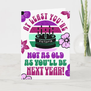 Cartão Engraçado, pelo menos você não é