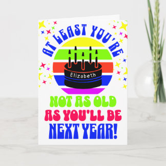 Cartão Engraçado, pelo menos você não está...