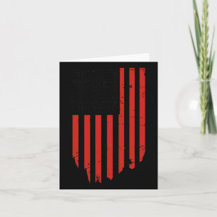 Cartão Engraçado Qr Trump Dance Code Vermelho e Branco