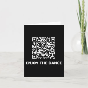 Cartão Engraçado Qr Trump Dancing Interative Code