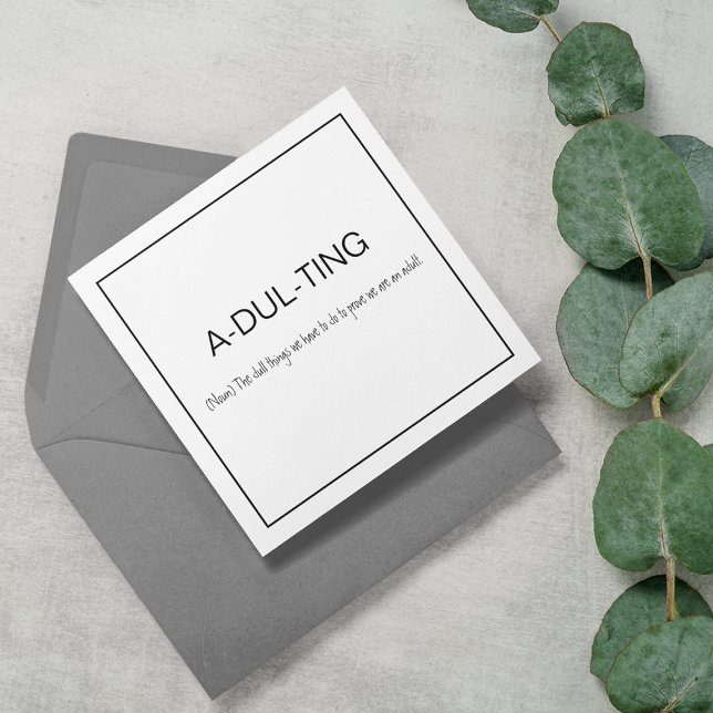 Cartão Engraçado que me mudei | Novo lar (Criador carregado)