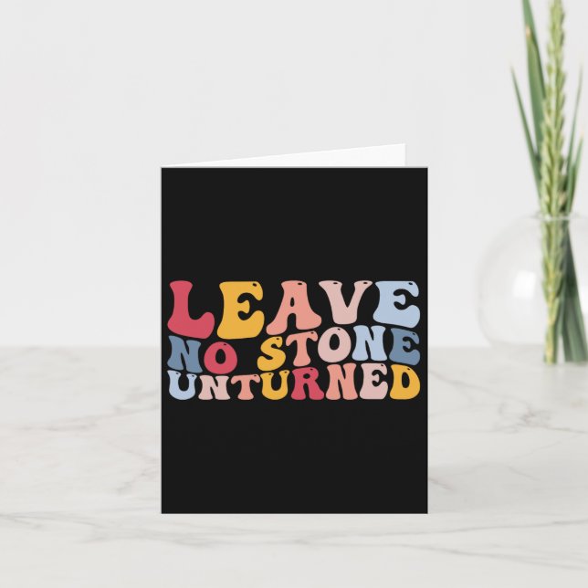 Cartão Engraçado Rockhàquela geologia Geóloga Não Deixa S (Frente)