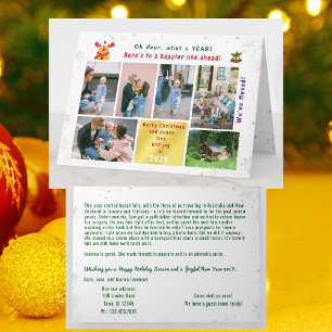 Cartão Engraçado Rudolph Oh Deer Mudamos 6 Fotos Modernas