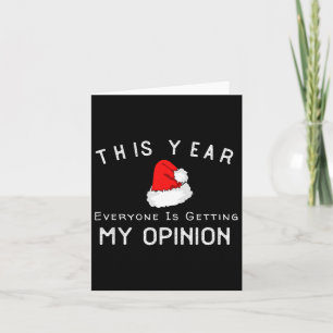 Cartão Engraçado Sarcástico Humor Papai Noel Natal Em Jul