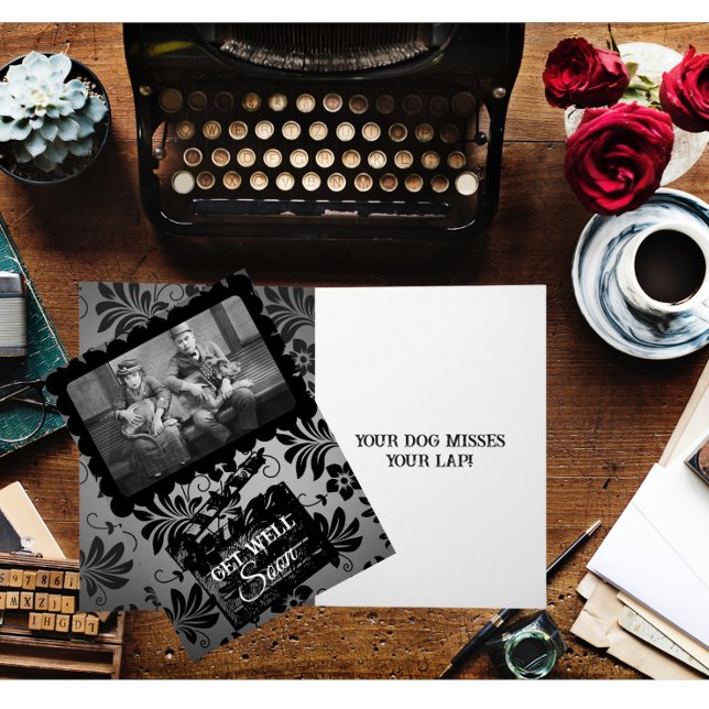 Cartão Engraçado Seu Cachorro Sentir Falta Do Seu Cachorr (Criador carregado)