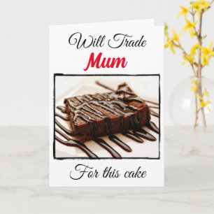 Cartão Engraçado Troco Por: Mãe