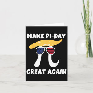 Cartão Engraçado Trump Fazer Excelente Pi Day Novamente G