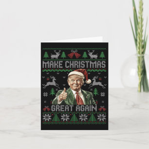 Cartão Engraçado Trump Torne Excelente De Natal Novamente