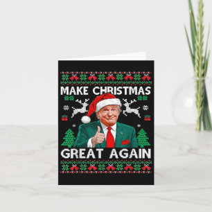 Cartão Engraçado Trump Torne Excelente De Natal Novamente