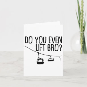 Cartão Engraçado Você Levanta O Irmão Que Deu Um Prego Bo