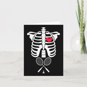 Cartão Engraçado Xray Halloween Costume Costume Cage Skel