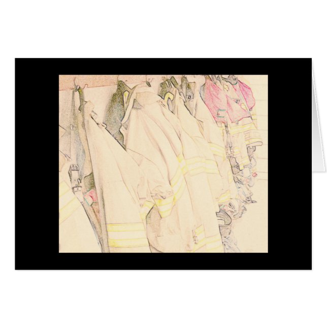 Cartão engrenagem do fogo, pronta (Frente Horizontal)