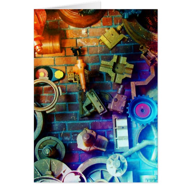 Cartão Engrenagens (Frente)