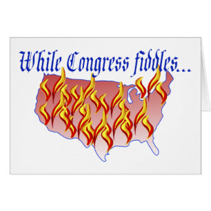 Cartão Enquanto o Congresso mexe...