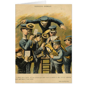 Cartão Ensaio da banda