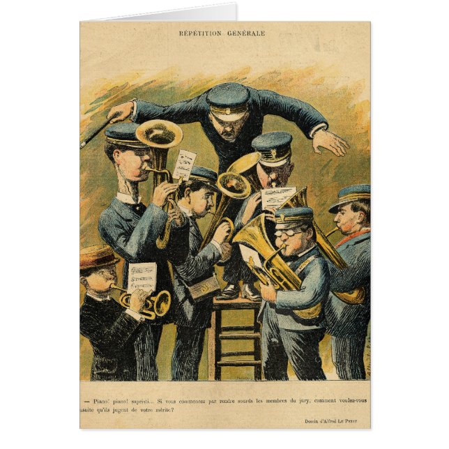 Cartão Ensaio da banda (Frente)