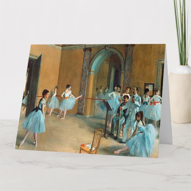 Cartão Ensaio no Foyer da Ópera La Rue (Frente)