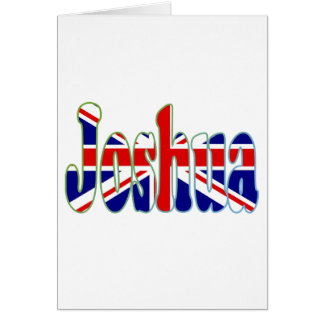 Cartão Entalhe Joshua de Union Jack