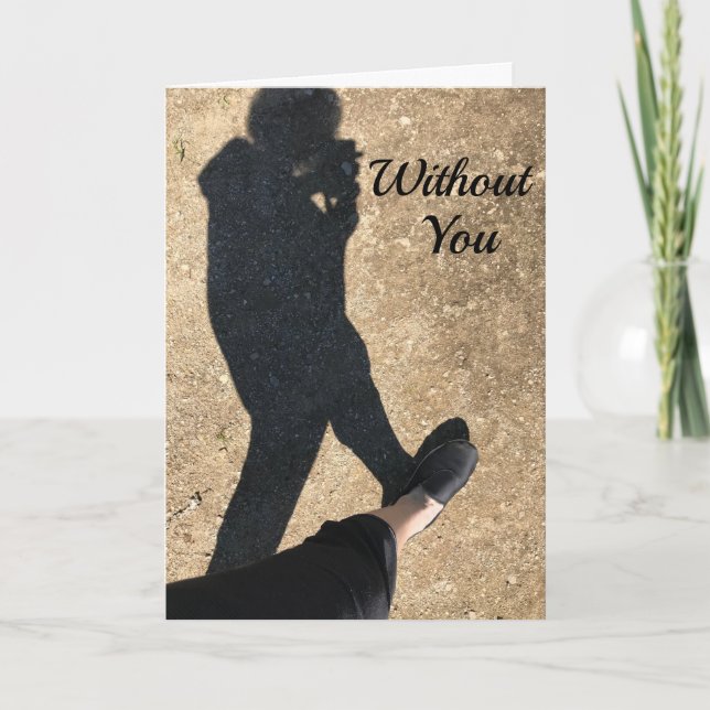 CARTÃO ENTÃO, FELIZ QUE TENHO *** VOCÊ *** NA ** MINHA VI (Frente)