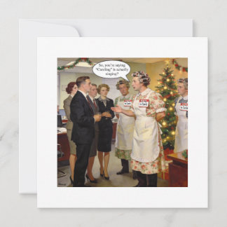 Cartão Então, você está dizendo que “Cantoria de Natal” é