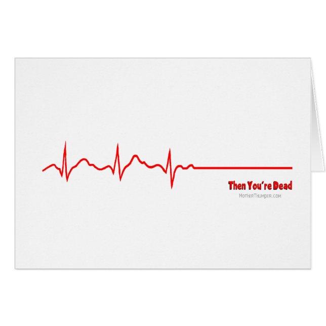 Cartão Então você está inoperante (Frente Horizontal)