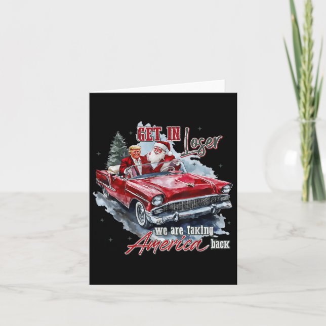 Cartão Entra Em Perdedor, Estamos Levando A América De Vo (Frente)