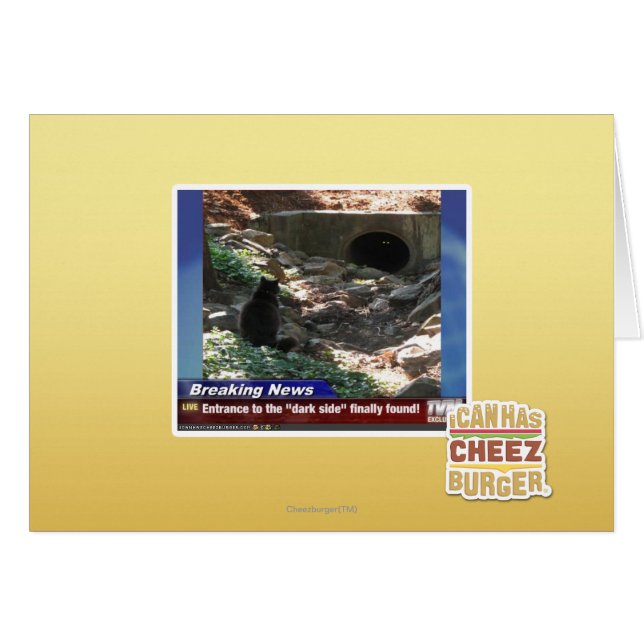 Cartão Entrada ao lado escuro (Frente Horizontal)