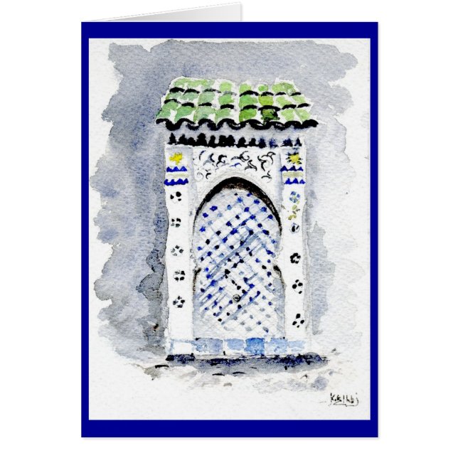 CARTÃO ENTRADA DE CHEFCHAOUEN (Frente)