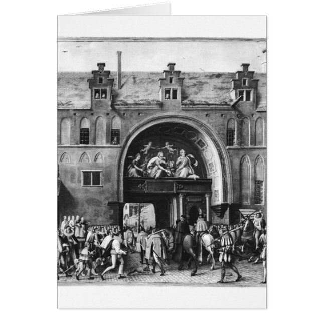 Cartão Entrada de Hercule Francois da França (Frente)
