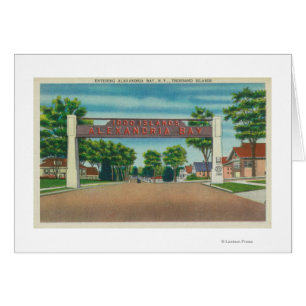 Cartão Entrada para Alexandria Bay View
