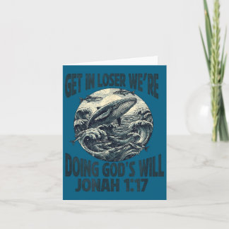 Cartão Entre, estamos fazendo a vontade de Deus jonah 1_1