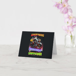 Cartão Entrega Aventureira de Felicidade