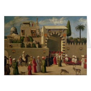 Cartão Entrevista do embaixador Venetian