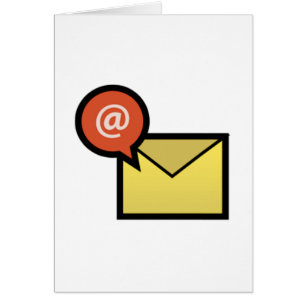 Cartão Envelope do email