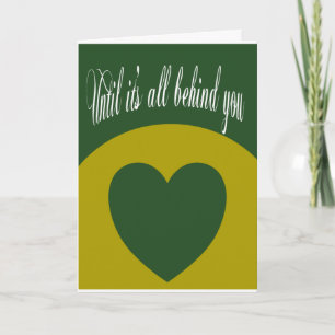 Cartão Enviamos nosso amor e oração