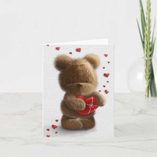 Cartão Enviando amor (Frente)