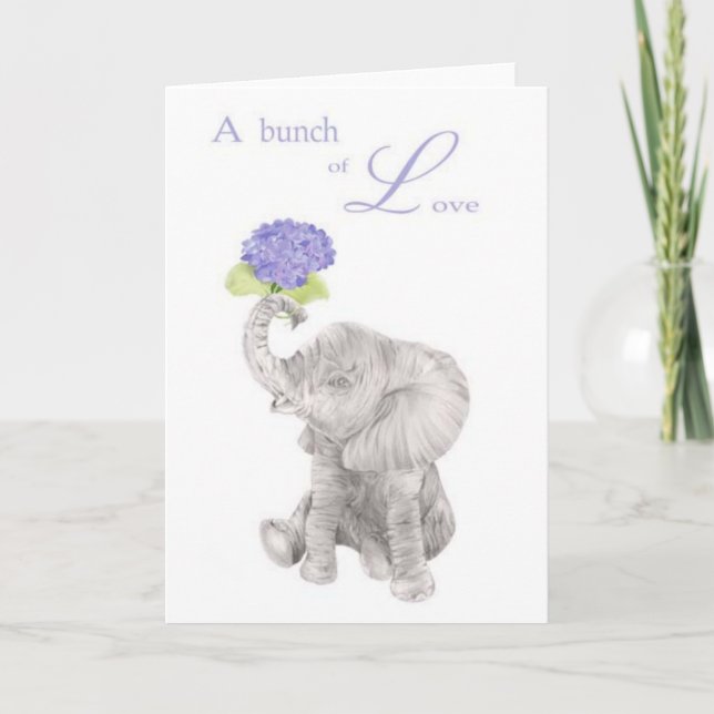 Cartão Enviando amor (Frente)