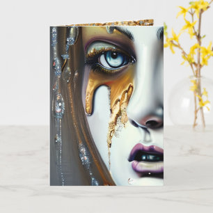 Cartão Enviando Um Pouco Do Seu Caminho