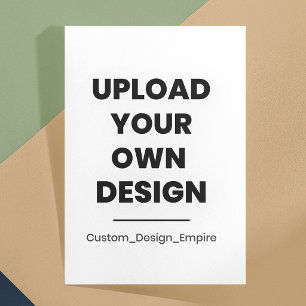 Cartão Envie Seu Próprio Design Aqui   Personalizado