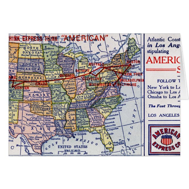 CARTÃO ENVIO DE AMERICAN EXPRESS (Frente Horizontal)