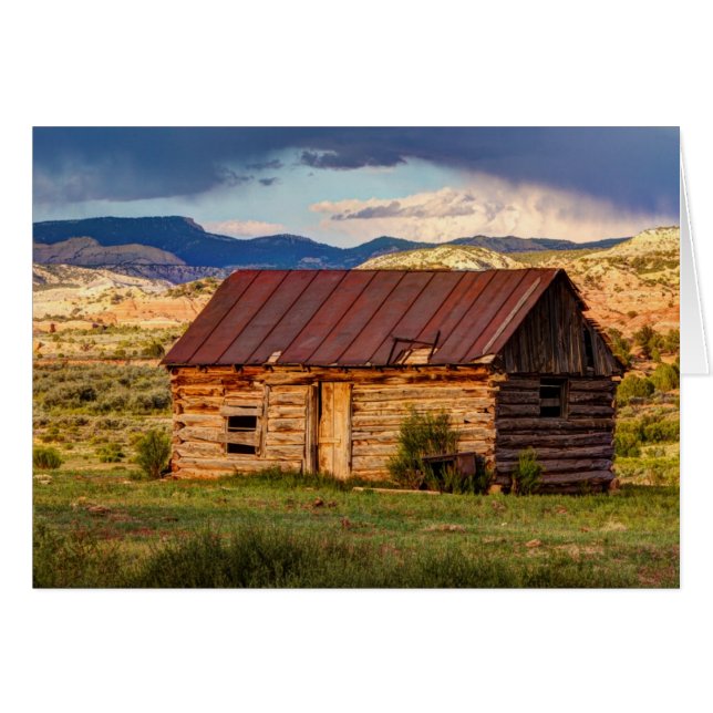 Cartão Enxertando A Tempestade (Frente Horizontal)