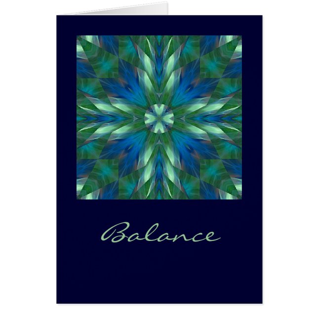 Cartão Equilíbrio (Frente)