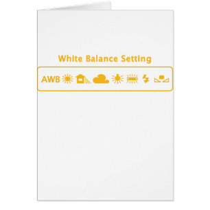 Cartão Equilíbrio branco