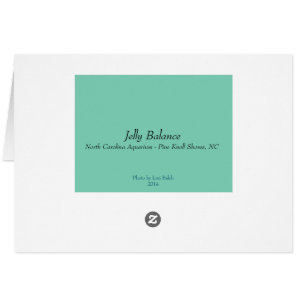 Cartão Equilíbrio da geléia